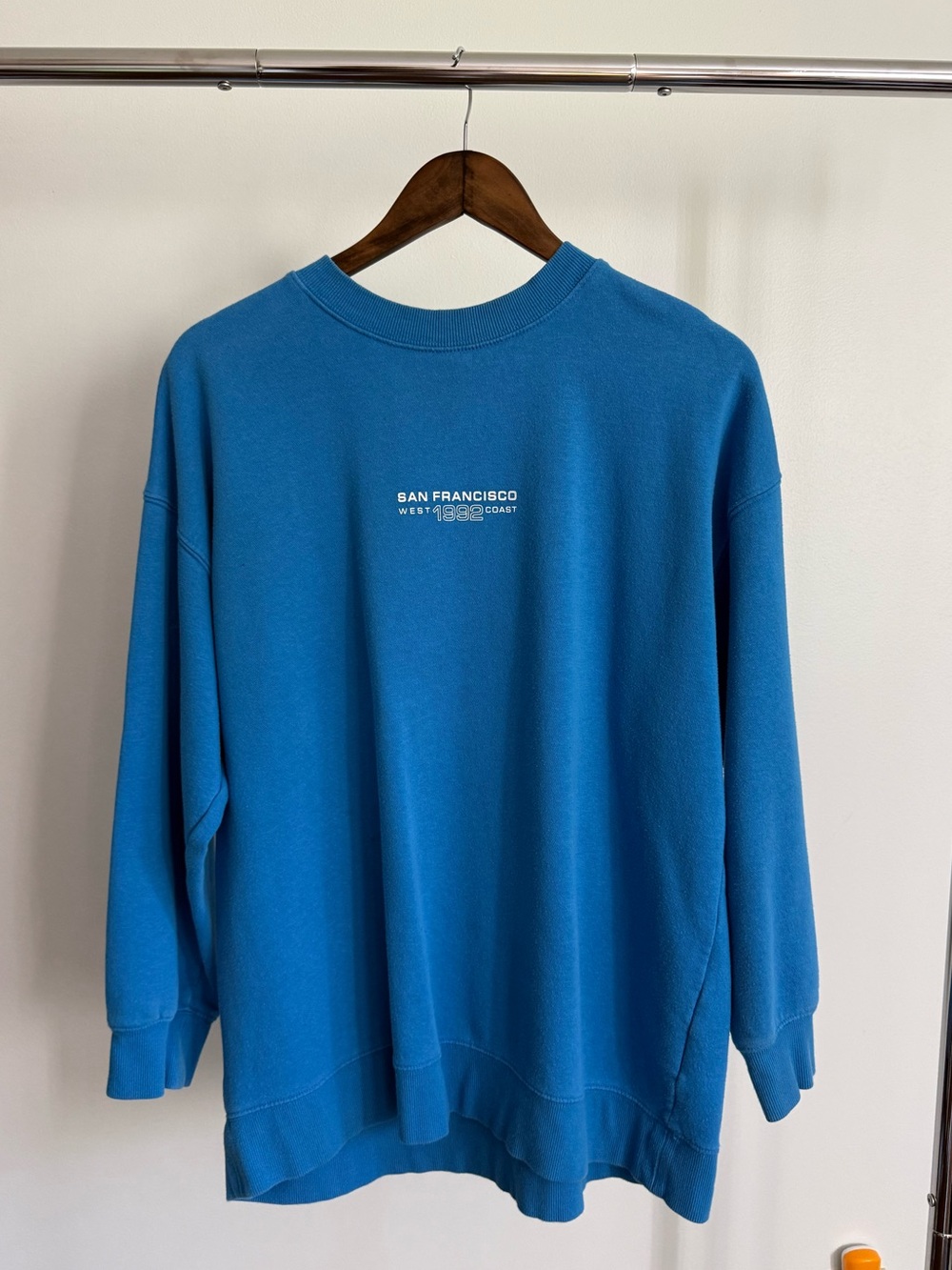 San Francisco Blue Crewneck Sweatshirt - Men
